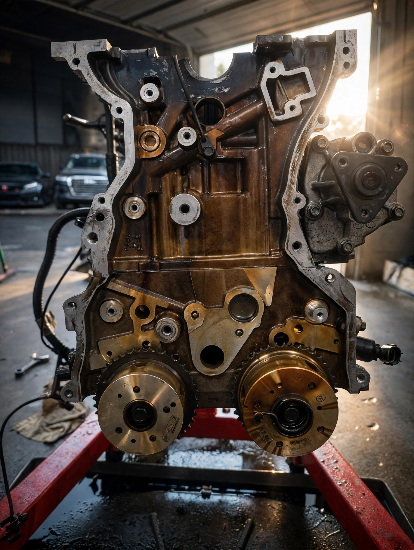 Moteur — vue avant